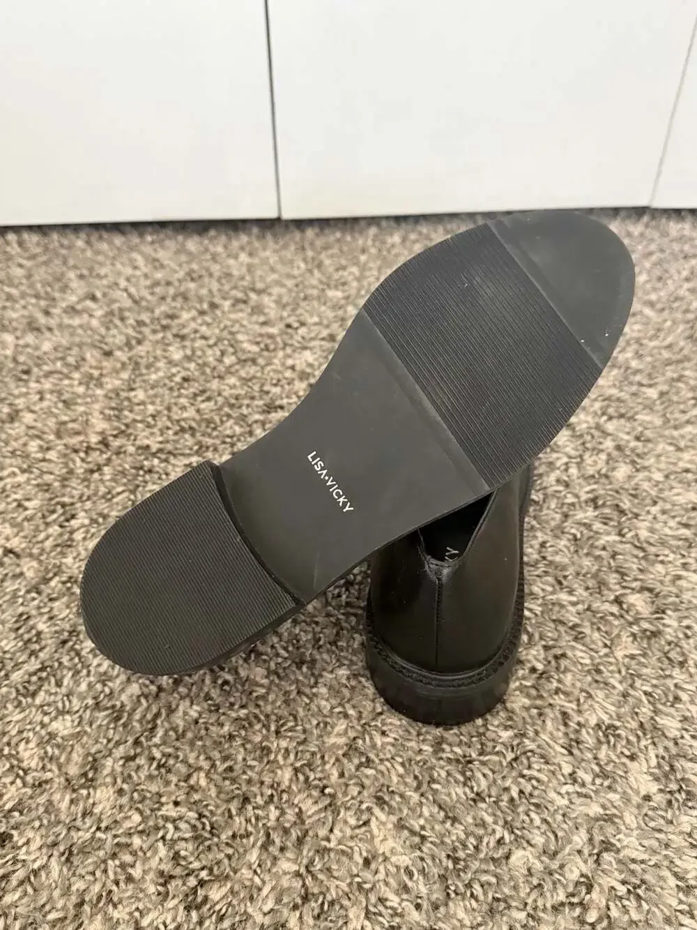 Lisa + Vicky Zany Black Bit Loafers Size 7.5